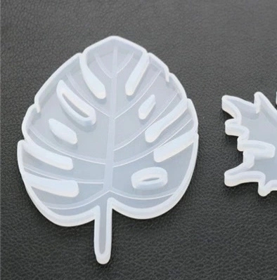 molde hoja grande en stock 24x17