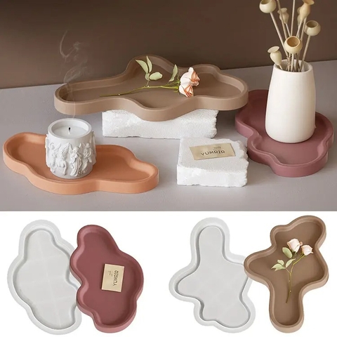 molde de silicona bandeja irregular larga - comprar online