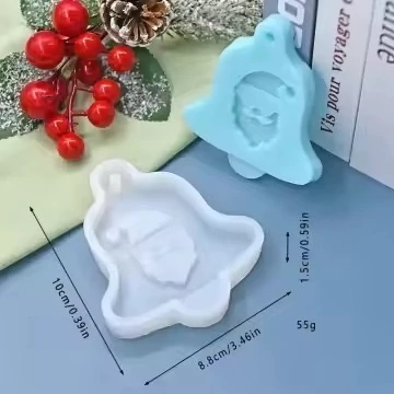Molde de silicona campana navidad - comprar online