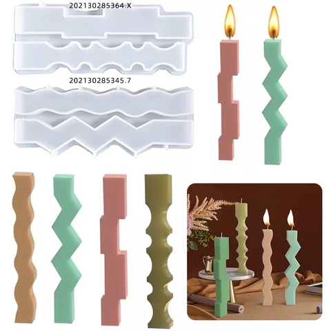 molde para velas irregulares 25 cm