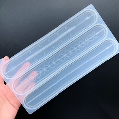 molde silicona sahumerio 3 cavidades