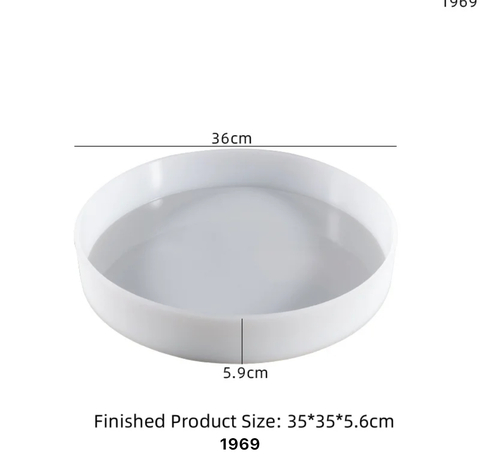 Preventa Molde de silicona Mesa 36 cm Diametro
