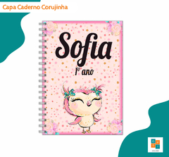 Capa Adesiva Corujinha