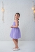 Vestido Cinto Lavanda - Maria Joaquina Kids