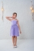 Vestido Cinto Lavanda