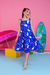 Vestido Jamile Azul - comprar online