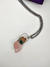 Talisman Cuarzo Rosa, Citrino y Malaquita