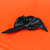 Fru-fru antiquebra de cetim preto