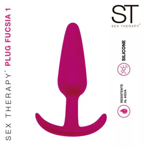 Plug anal silicona 1 ST
