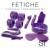 Kit de Fetiche BDSM 7 piezas con vibrador ST - tienda online