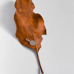 Pingente plaquinha circular em prata 8mm - comprar online