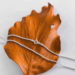 Corrente pipoca 1,5mm em prata - comprar online