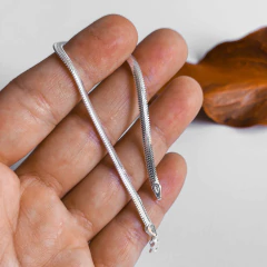 Pulseira lacraia em prata 3,5mm - comprar online