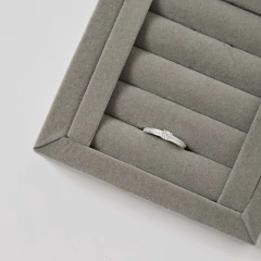 Anel solitário cravejado - comprar online