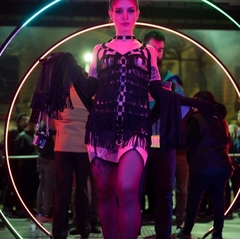 vestido flecos charly - letschu