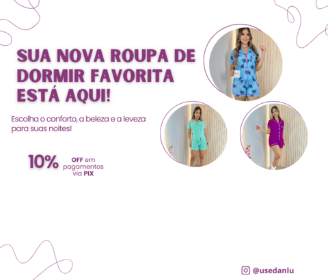 Imagem do banner rotativo DanLu Sleepwear