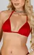Top Feminino Vinho Cherry de Fita para Marquinha de Bronze Perfeita - comprar online
