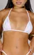 Top Feminino Branco de Fita para Marquinha de Bronze Perfeita