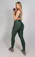 Conjunto legging + top verde militar - comprar online
