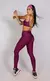 Conjunto legging + top roxo uva - comprar online