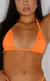 Top Feminino Laranja Neon de Fita para Marquinha de Bronze Perfeita