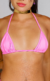 Top Feminino Rosa Chiclete de Fita para Marquinha de Bronze Perfeita