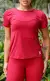 Camiseta Feminina Fitness Comfort Cherry - comprar online
