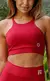 Conjunto Feminino Fitness Calça e Top Nadador Cherry - Só Marquinha