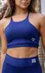 Conjunto Feminino Fitness Calça e Top Nadador Azul Marinho - Só Marquinha