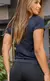 Camiseta Feminina Fitness Comfort Preta na internet