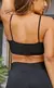 Conjunto Feminino Fitness Calça e Top Básico Preto - loja online
