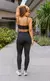 Conjunto Feminino Fitness Calça e Top Básico Preto na internet