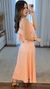 Imagem do Conjunto Feminino Saia Evase e Cropped Risca de Giz