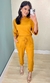 Conjunto Feminino Moletinho Manga 3/4