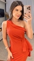 Vestido Feminino Alfaiataria Nula Manga Babado - comprar online