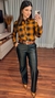 Calça Feminina Sintética Pantalona - comprar online