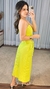 Conjunto Feminino Linho Cropped e Saia - loja online