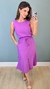 Conjunto Saia e Regata Crepe Rayon
