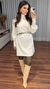Vestido Feminino Poncho Modal na internet