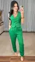 Conjunto Feminino Alfaiataria Colete + Calça Reta