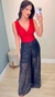 Calça Feminina Pantalona Paetês - comprar online