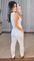 Conjunto Feminino Alfaiataria Colete + Calça Reta na internet