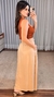 Saia Feminina Midi Lisa Viscolinho - comprar online