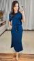 Conjunto De Moletinho Blusa+Saia Midi Fendas Laterais - loja online