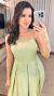 Vestido Feminino Viscolinho Bordado Midi