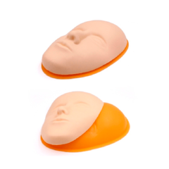 Cabeça de treino 3D com suporte
