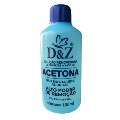 Removedor de Esmalte Acetona D&Z 100ml - comprar online