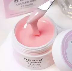 Gel Construtor Dafu para Alongamento de Unhas Secagem Uv/Led 15g - Cílios de luxo 