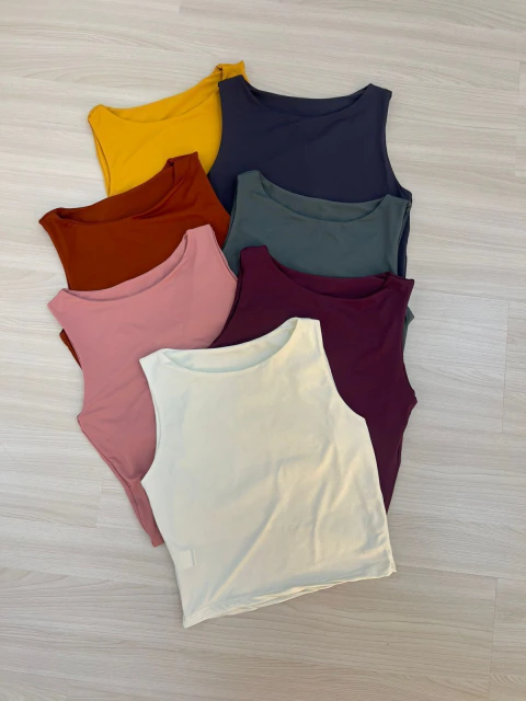 BLUSA POLIAMIDA REGATA - Sonhar Lingerie Pronta Entrega