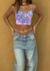 FTSL The Fresh Dye Tie Top Purple en internet